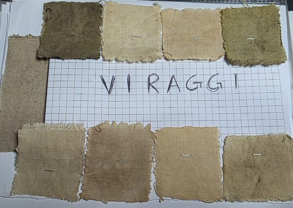 Viraggi con pignette di cipresso in tintura Viraggi con pignette di cipresso in tintura